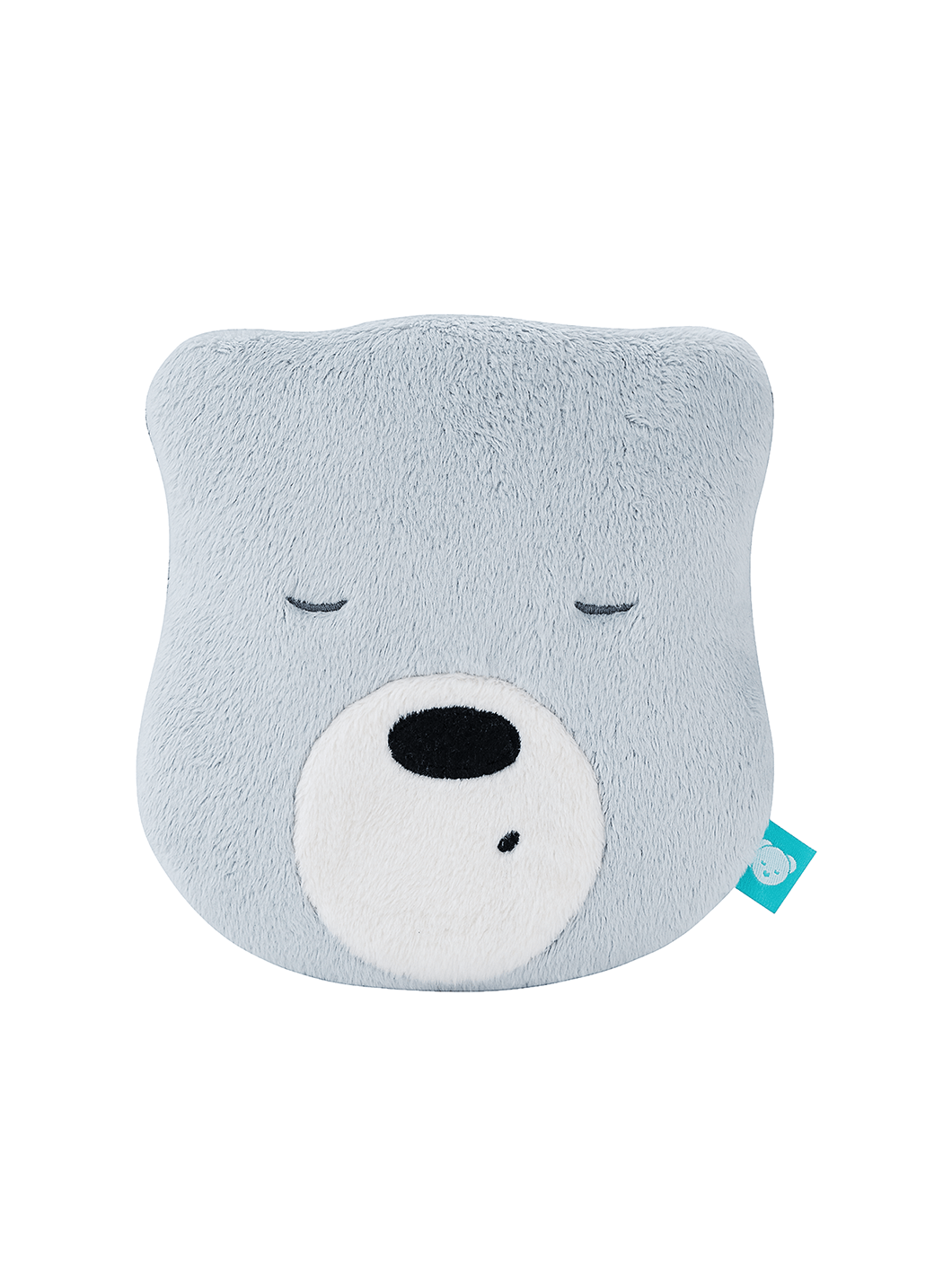 MINI MyHummy LIGHT GREY šumiaci medvedík hlavička MINI MyHummy LIGHT GREY šumiaci medvedík hlavička