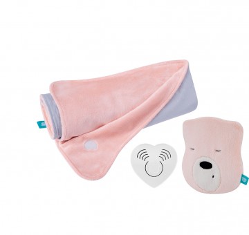 Akční set MINI MyHummy PINK hlavička + deka UNI Pink Akční set MINI MyHummy PINK hlavička + deka UNI Pink