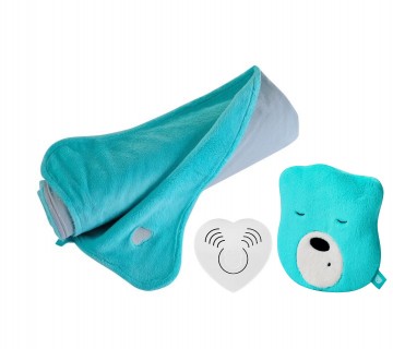 Akčný set MINI MyHummy MINT hlavička + deka UNI Sweet Akčný set MINI MyHummy MINT hlavička + deka UNI Sweet