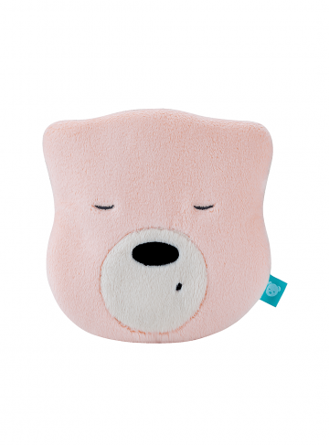 MINI MyHummy PINK šumiaci medvedík hlavička MINI MyHummy PINK šumiaci medvedík hlavička